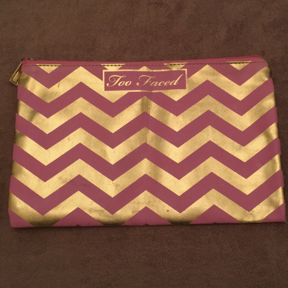 Too faced cosmetic bag